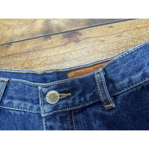 Vintage Lawman Peek-a-boo High Waist Mom Jeans Size 1 - Picture 6 of 12